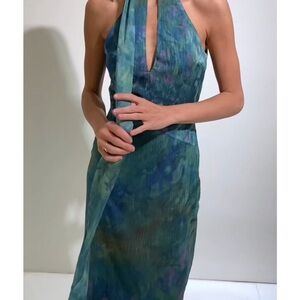 Yllw Yellow the Label Monet Irises Gown